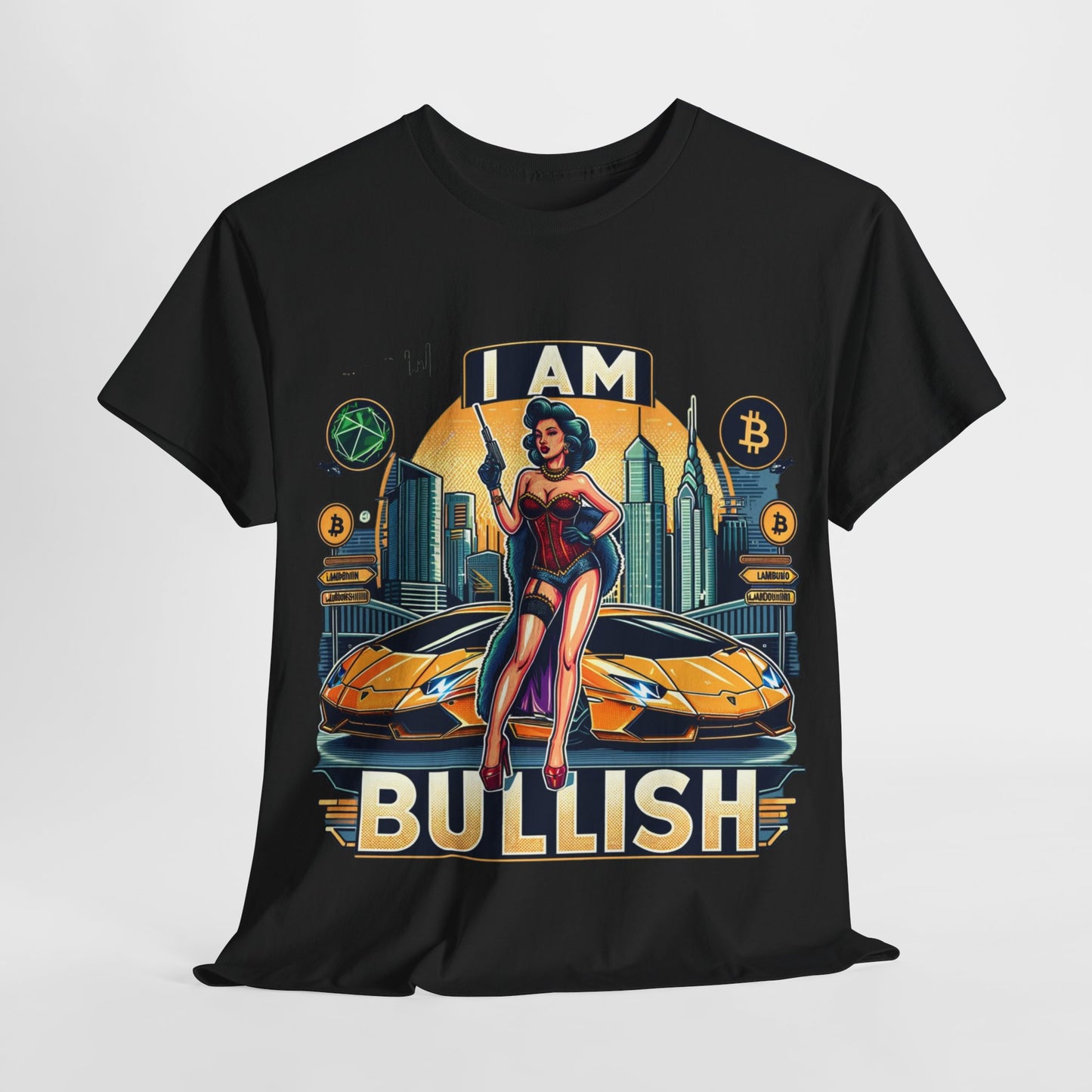 Y.M.L.Y. "I am Bullish" T-Shirt Crypto Currency T-Shirts Bitcoin Tee Lambo Tee Classic Tee Unisex