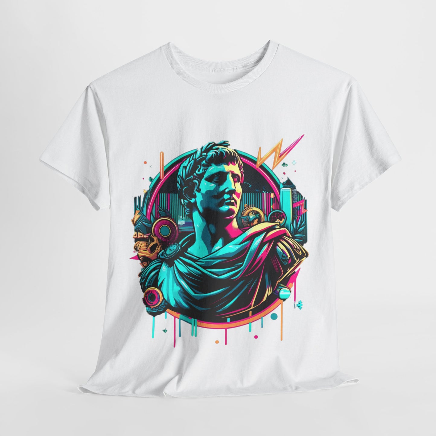 Y.M.L.Y. "Julius Caesar Throwback" T-Shirt Historical T-Shirts Unique T-Shirts Roman General T-Shirts