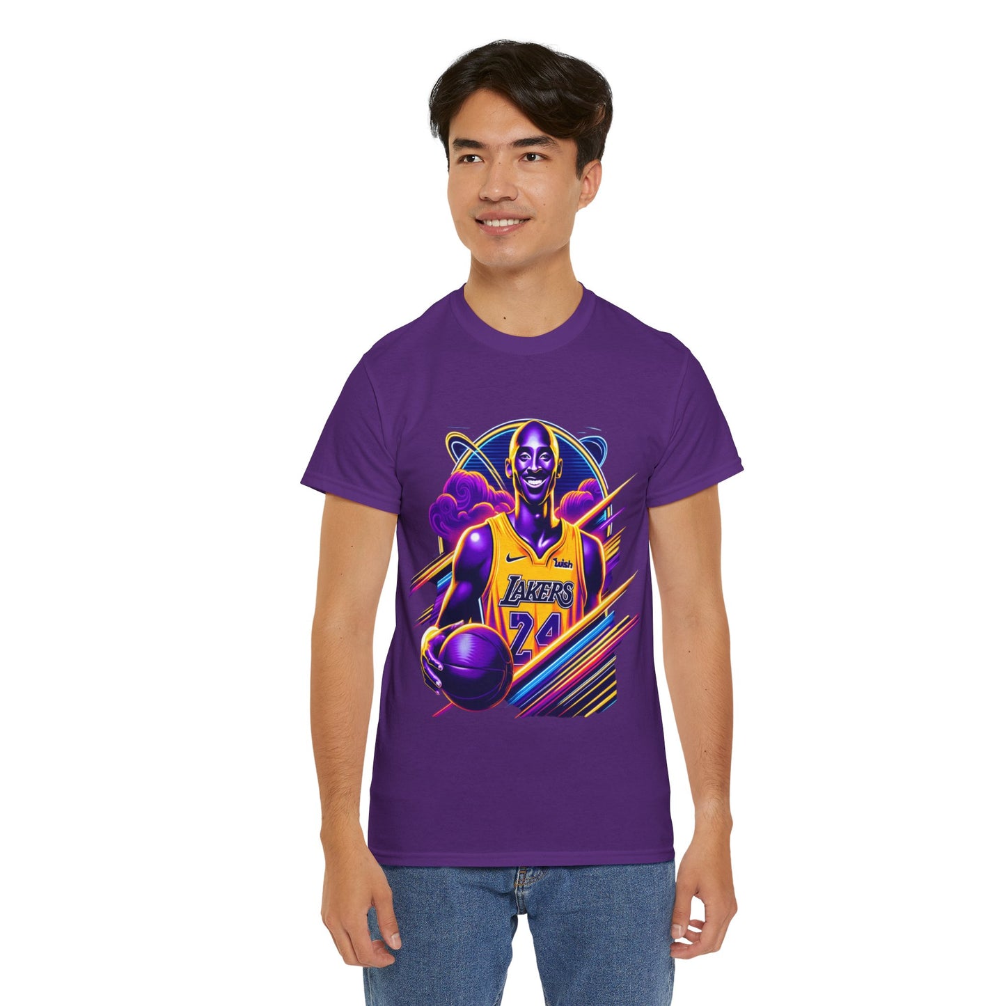Y.M.L.Y. "Kobe Bryant Black Mamba" T-Shirt Los Angeles Lakers NBA Shirt