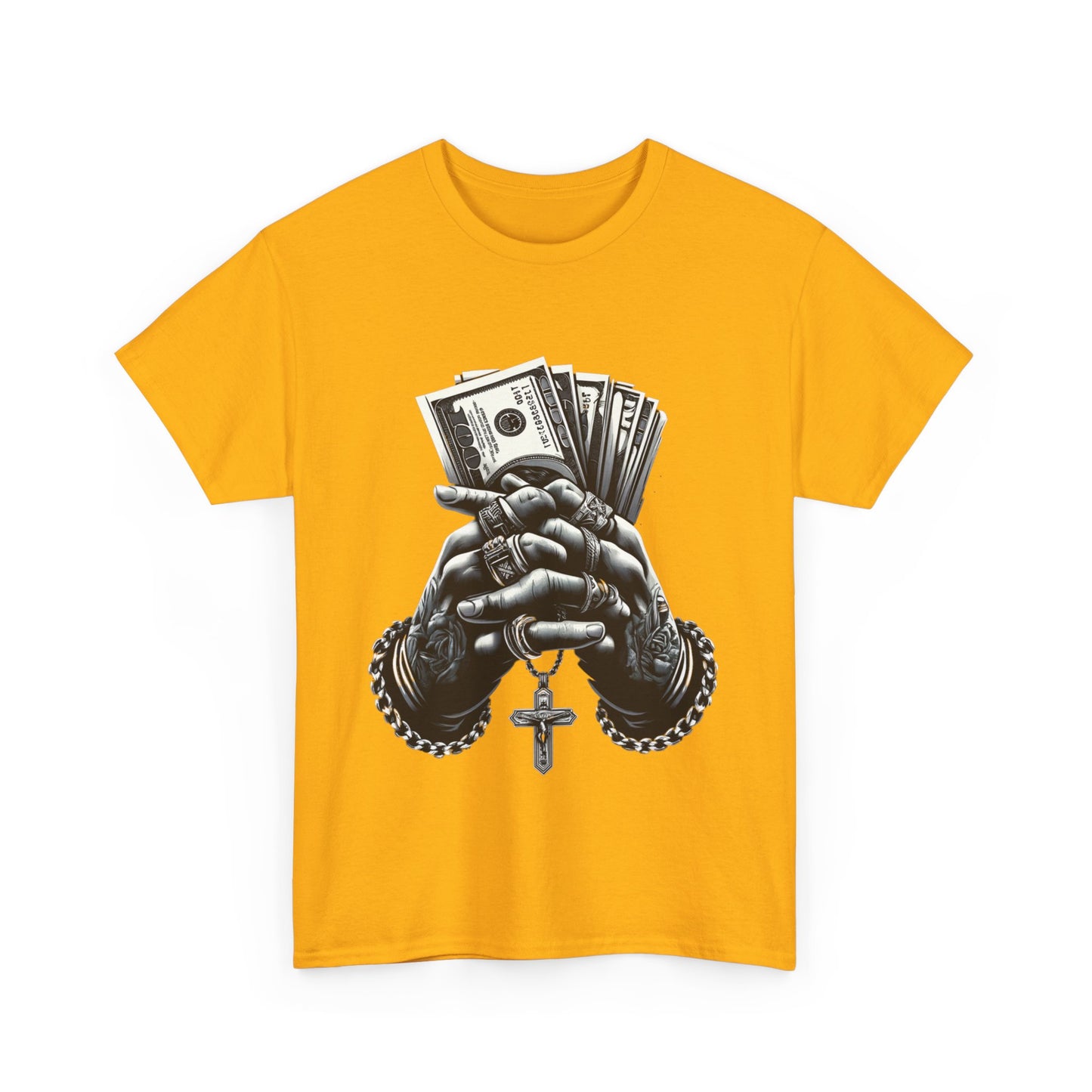 Y.M.L.Y. "Power & Faith" T-Shirt The Money Way T-Shirt Urban T-Shirt Street Wear Ballers Wear Hip Hop Clothing