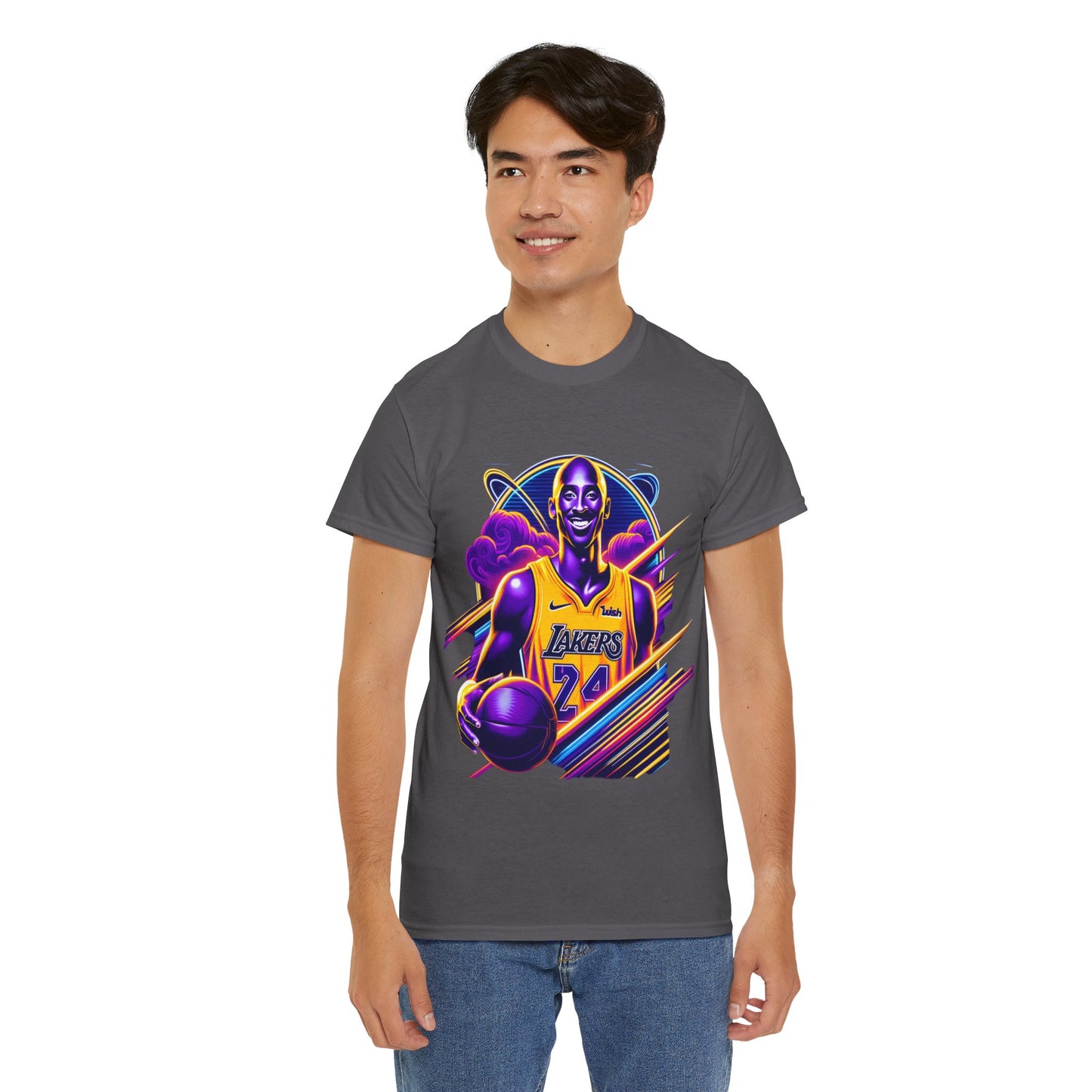 Y.M.L.Y. "Kobe Bryant Black Mamba" T-Shirt Los Angeles Lakers NBA Shirt