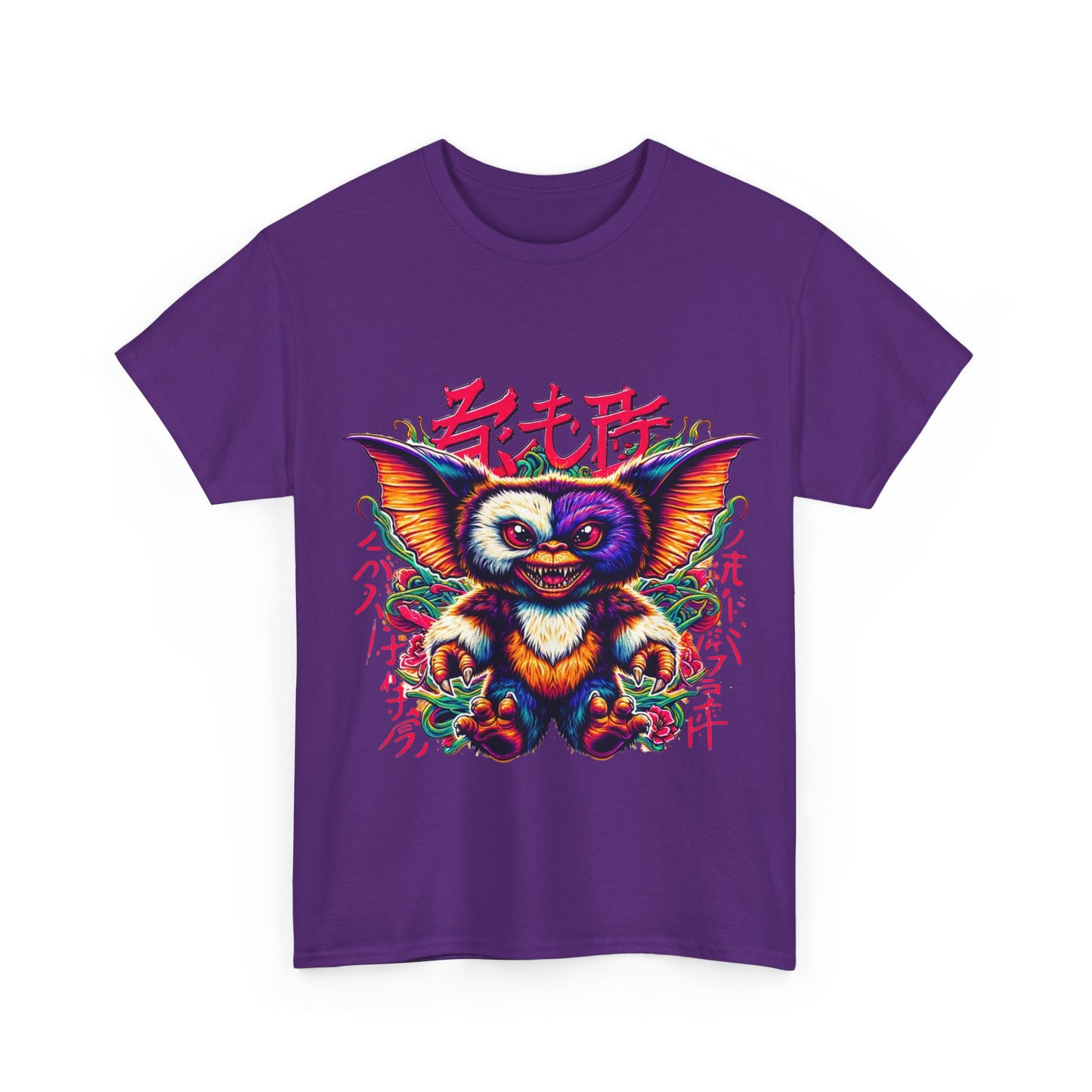 Y.M.L.Y. "Gremlins Out of Japan" Monsters T-shirt Cool T-Shirts Unisex Heavy Cotton Tee