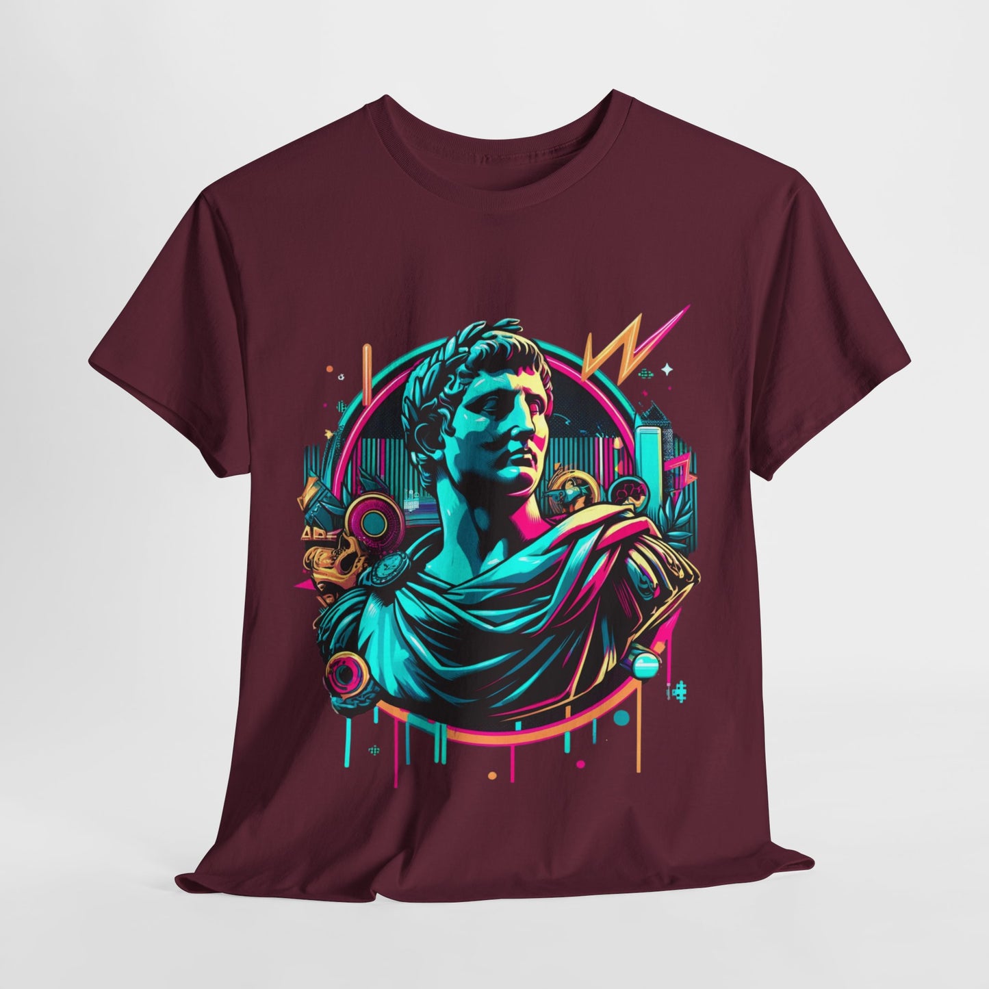 Y.M.L.Y. "Julius Caesar Throwback" T-Shirt Historical T-Shirts Unique T-Shirts Roman General T-Shirts