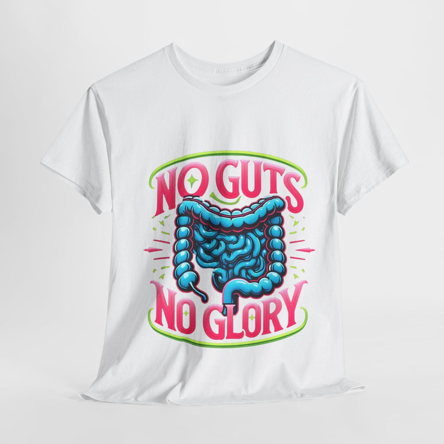Y.M.L.Y. "No Guts No Glory" Motivational T-Shirts Inspirational T-Shirt Urban Wear Street Wear Classic Comfort Tee