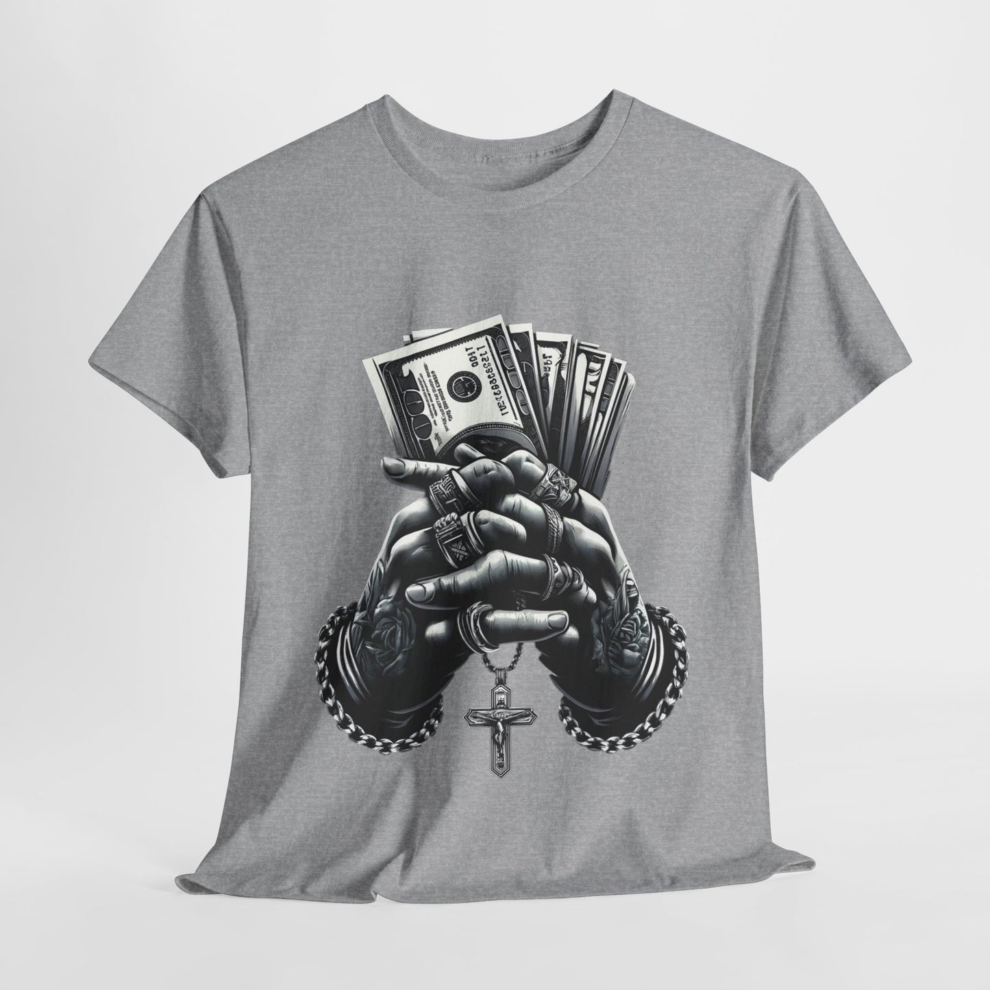 Y.M.L.Y. "Power & Faith" T-Shirt The Money Way T-Shirt Urban T-Shirt Street Wear Ballers Wear Hip Hop Clothing