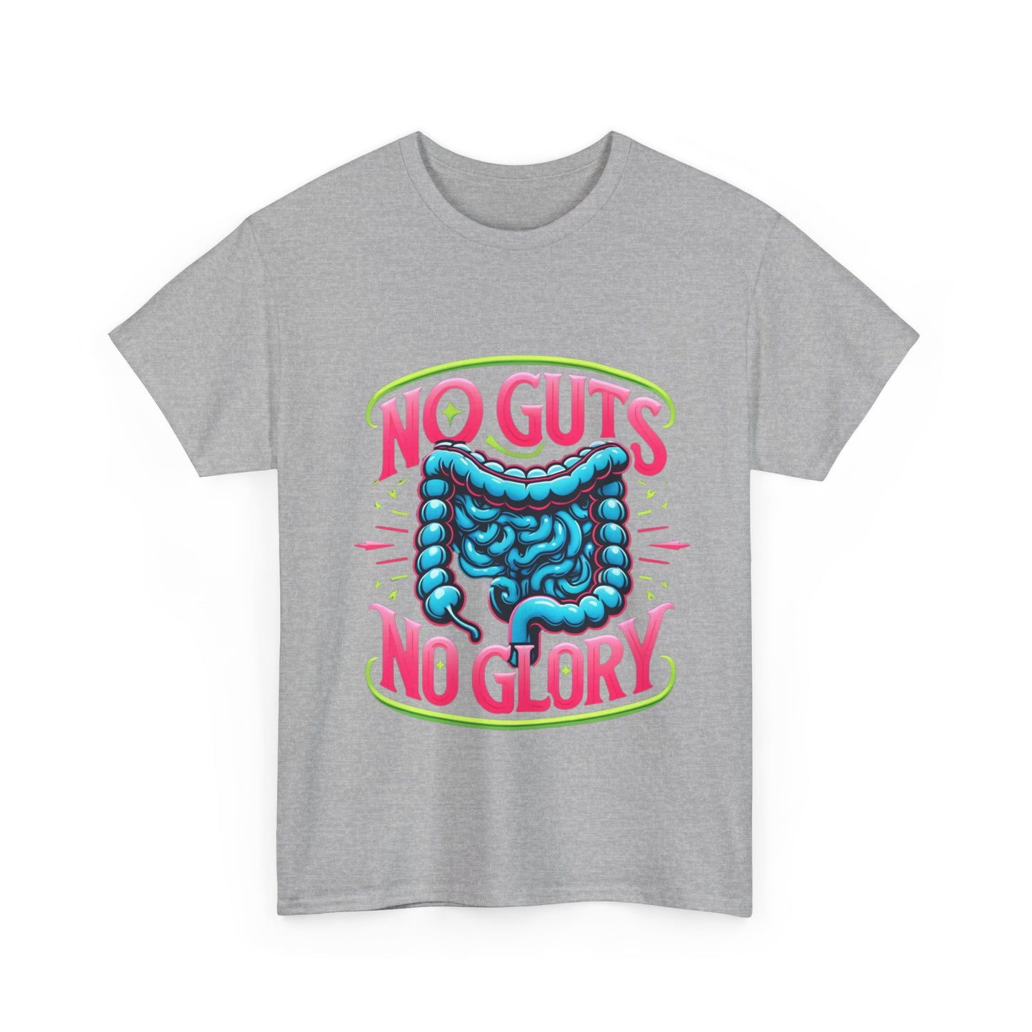 Y.M.L.Y. "No Guts No Glory" Motivational T-Shirts Inspirational T-Shirt Urban Wear Street Wear Classic Comfort Tee