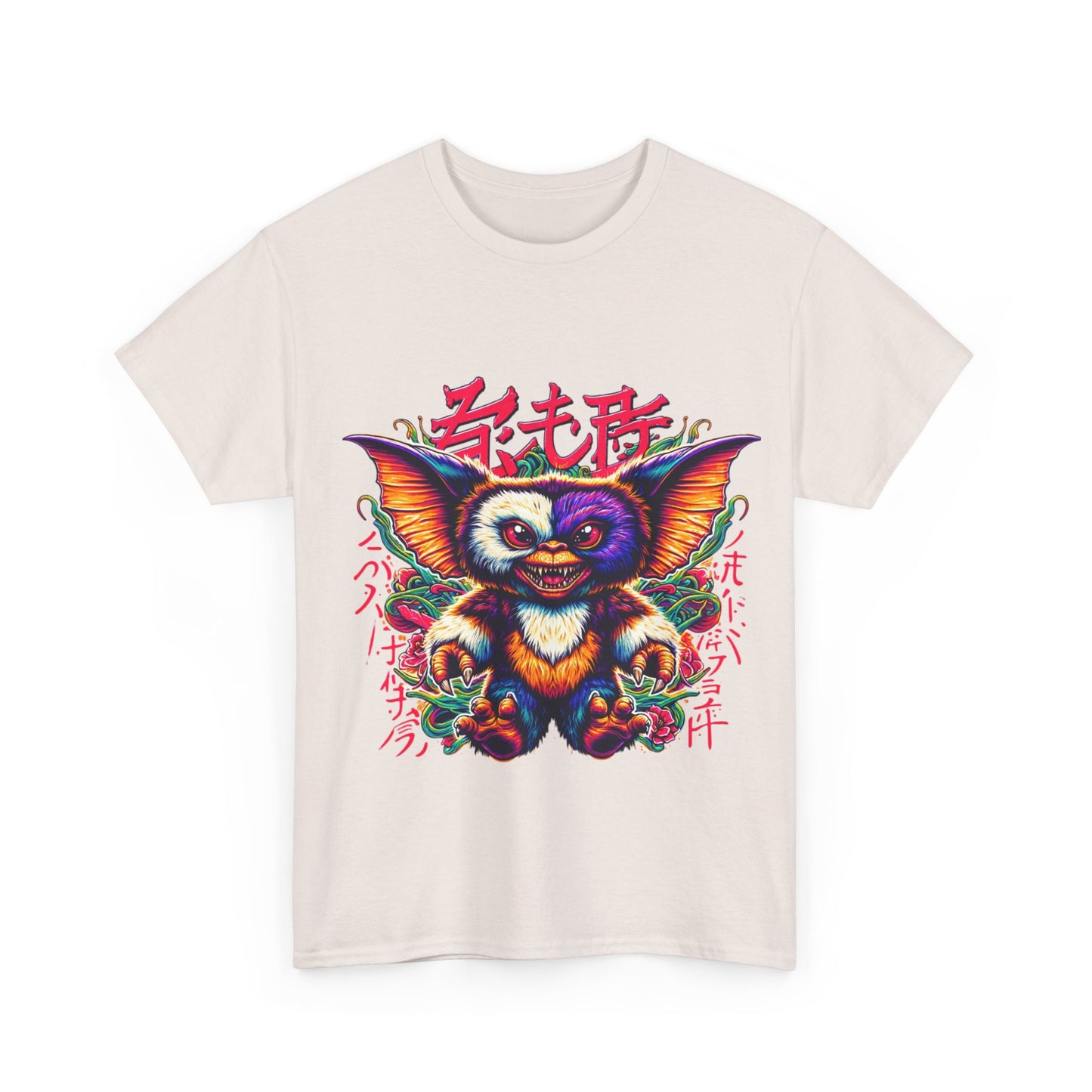 Y.M.L.Y. "Gremlins Out of Japan" Monsters T-shirt Cool T-Shirts Unisex Heavy Cotton Tee